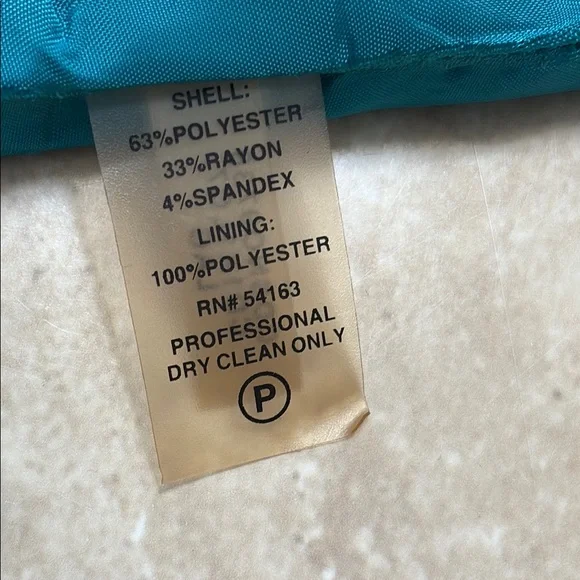 NWOT Calvin Klein Elegant Blue Sleeveless Dress - Picture 14 of 16